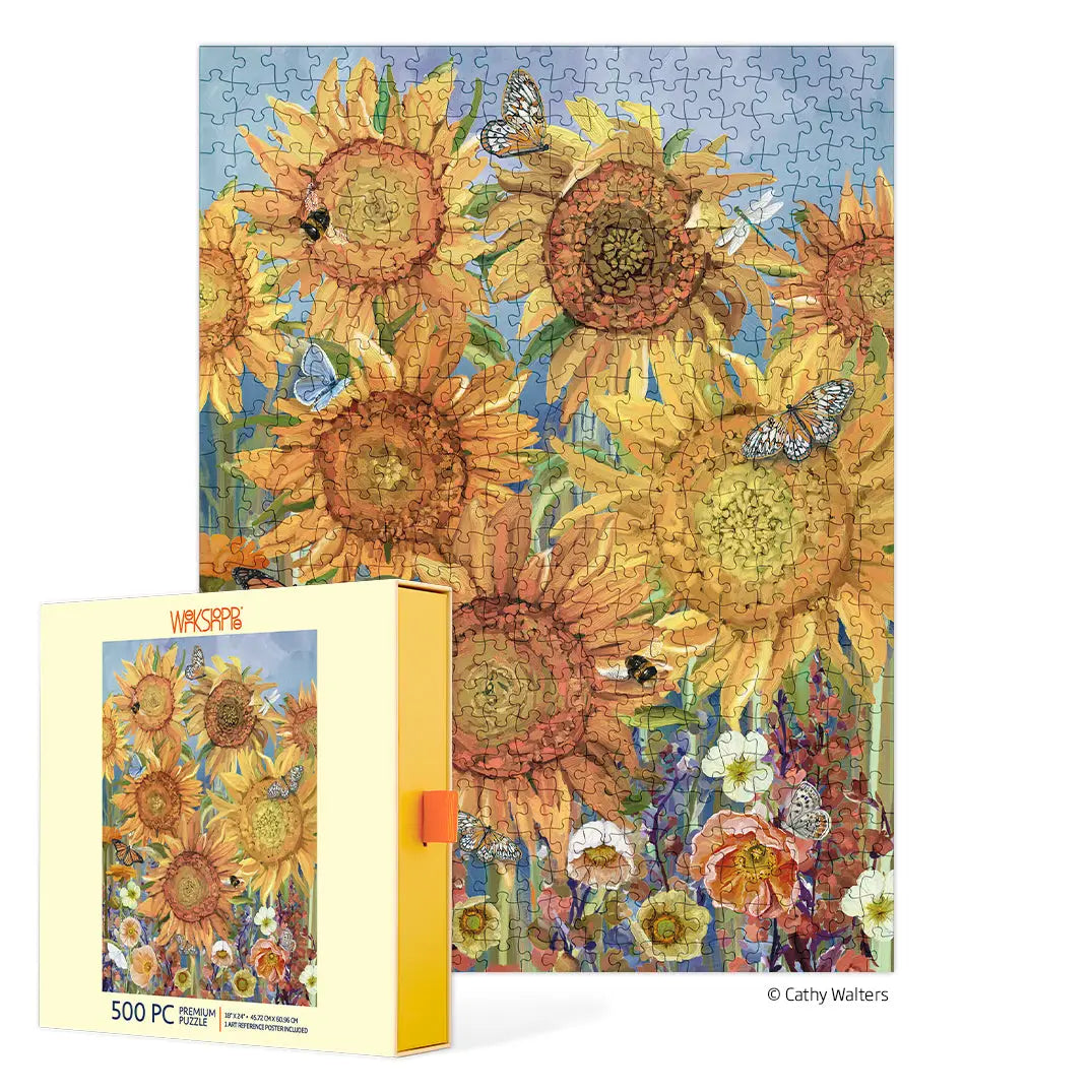Sunflowers 500 Piece Puzzle