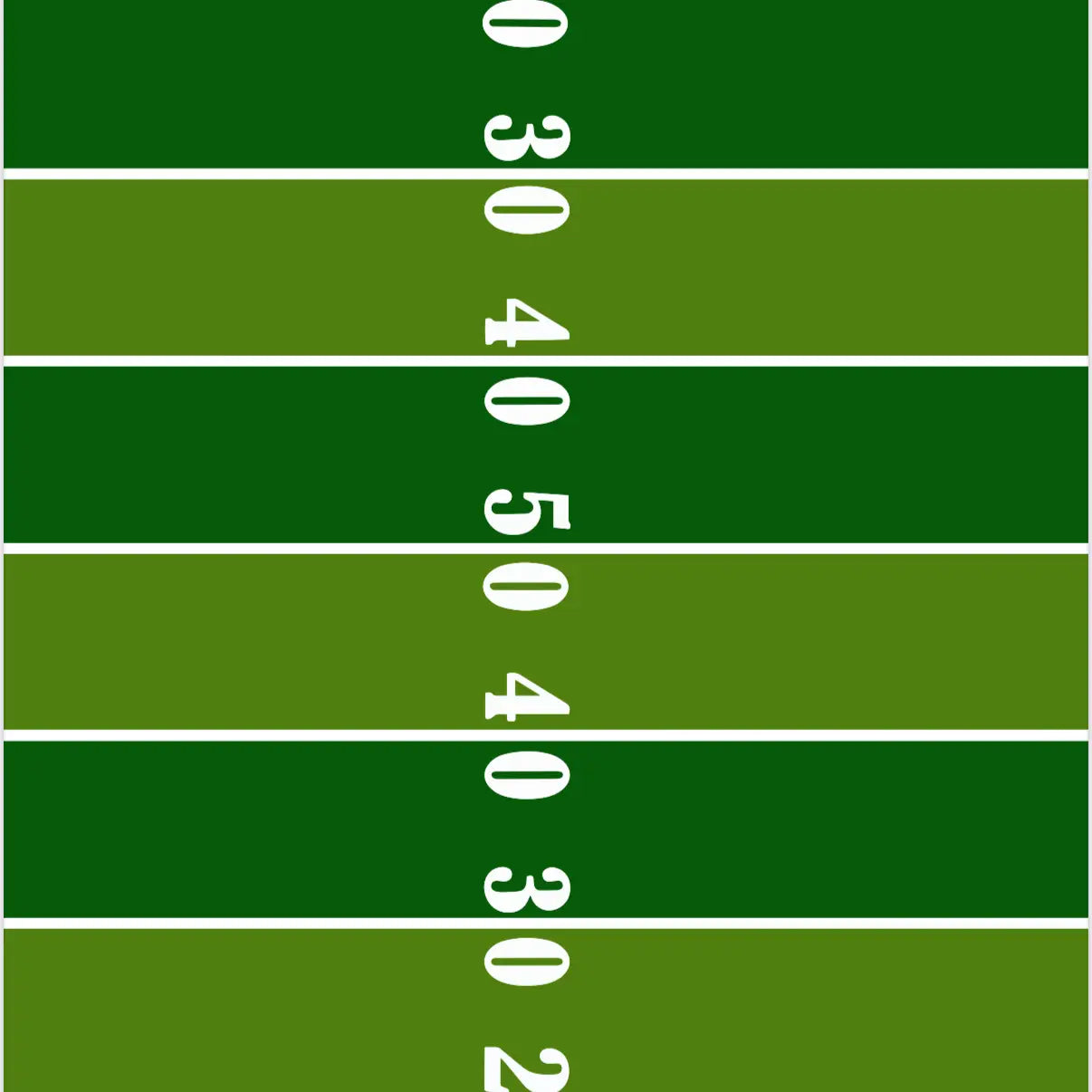 Touchdown Double Sided Hand Towel