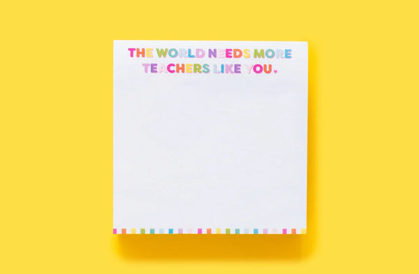 Sticky Notes Pad- Teacher Appreciation