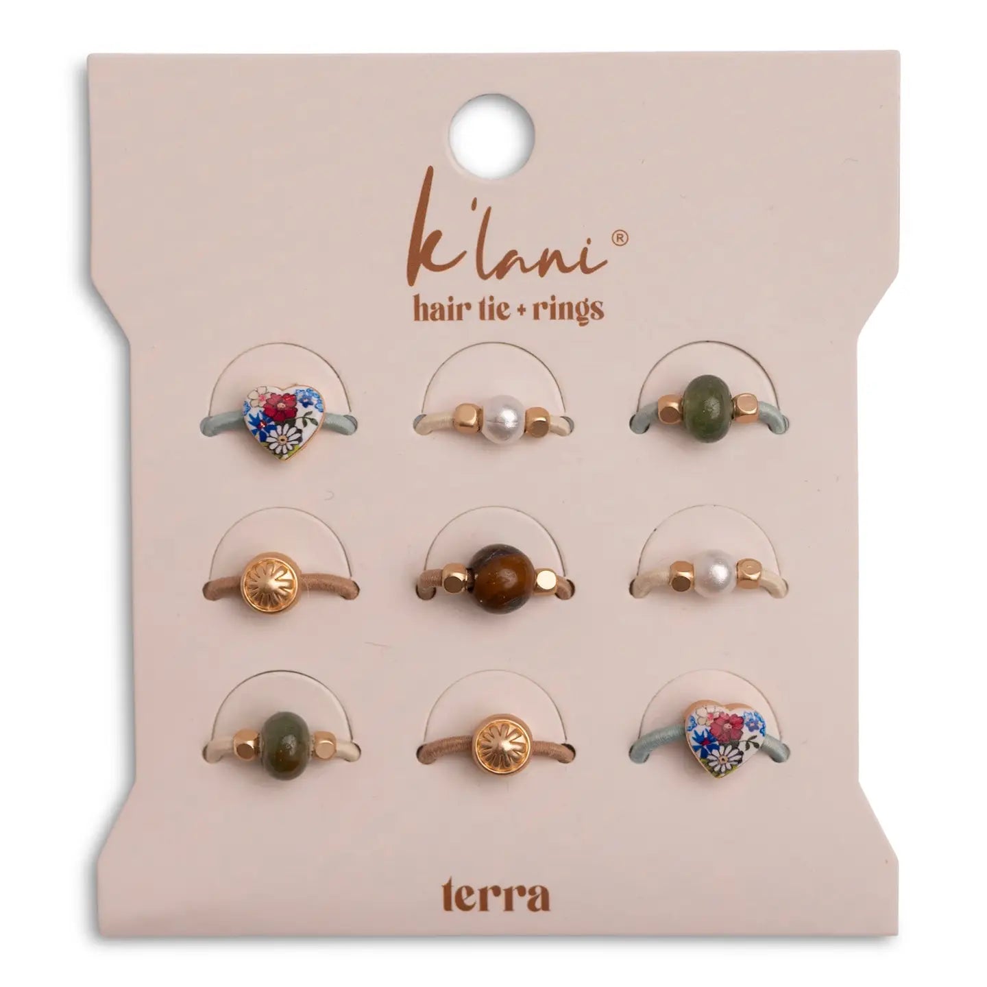 Terra Hair Tie Rings