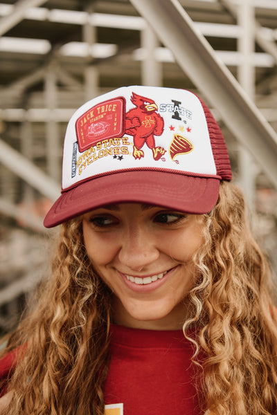 ISU Layered Patch Foam Trucker Hat