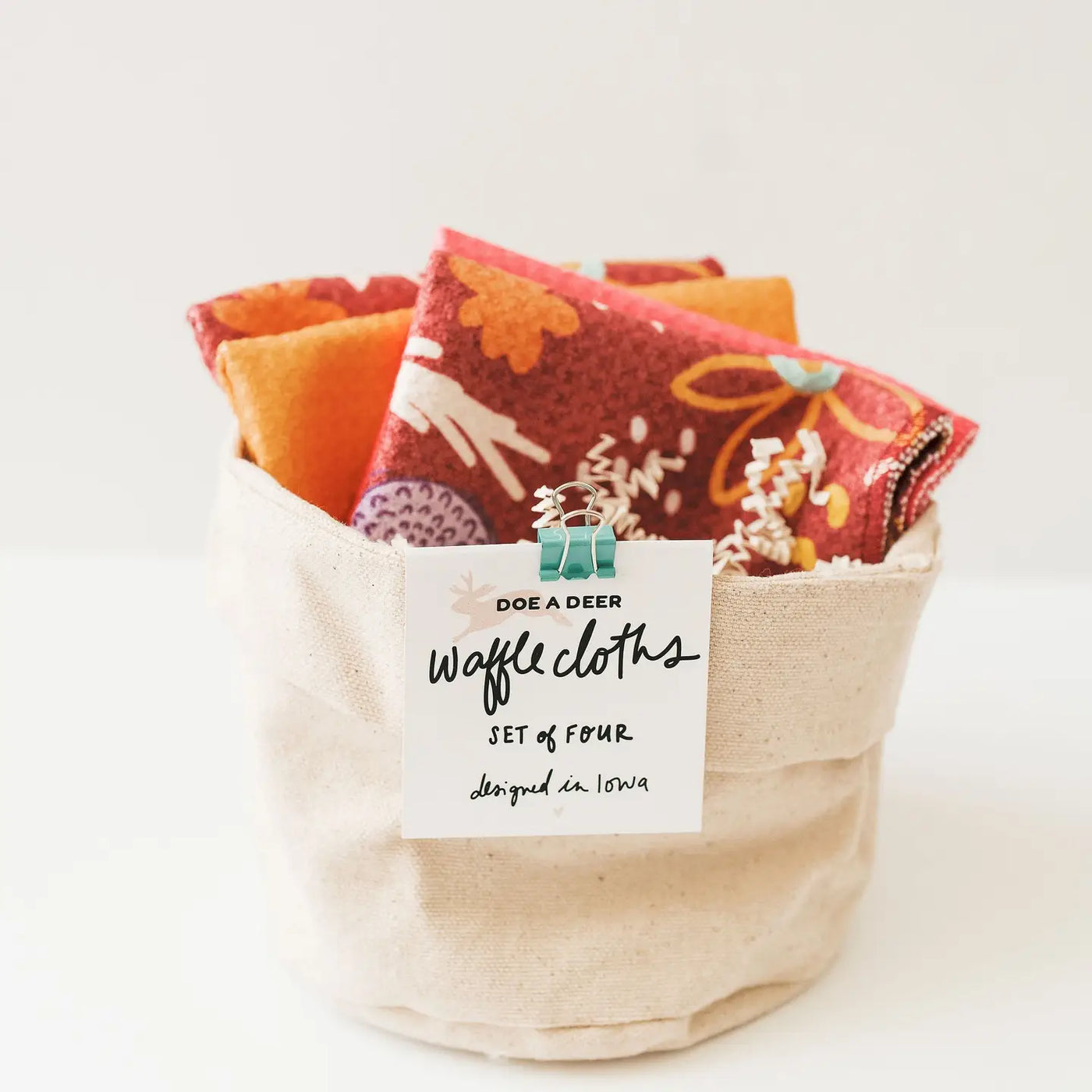 Fall Floral Wafflecloths