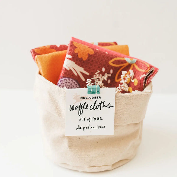 Fall Floral Wafflecloths