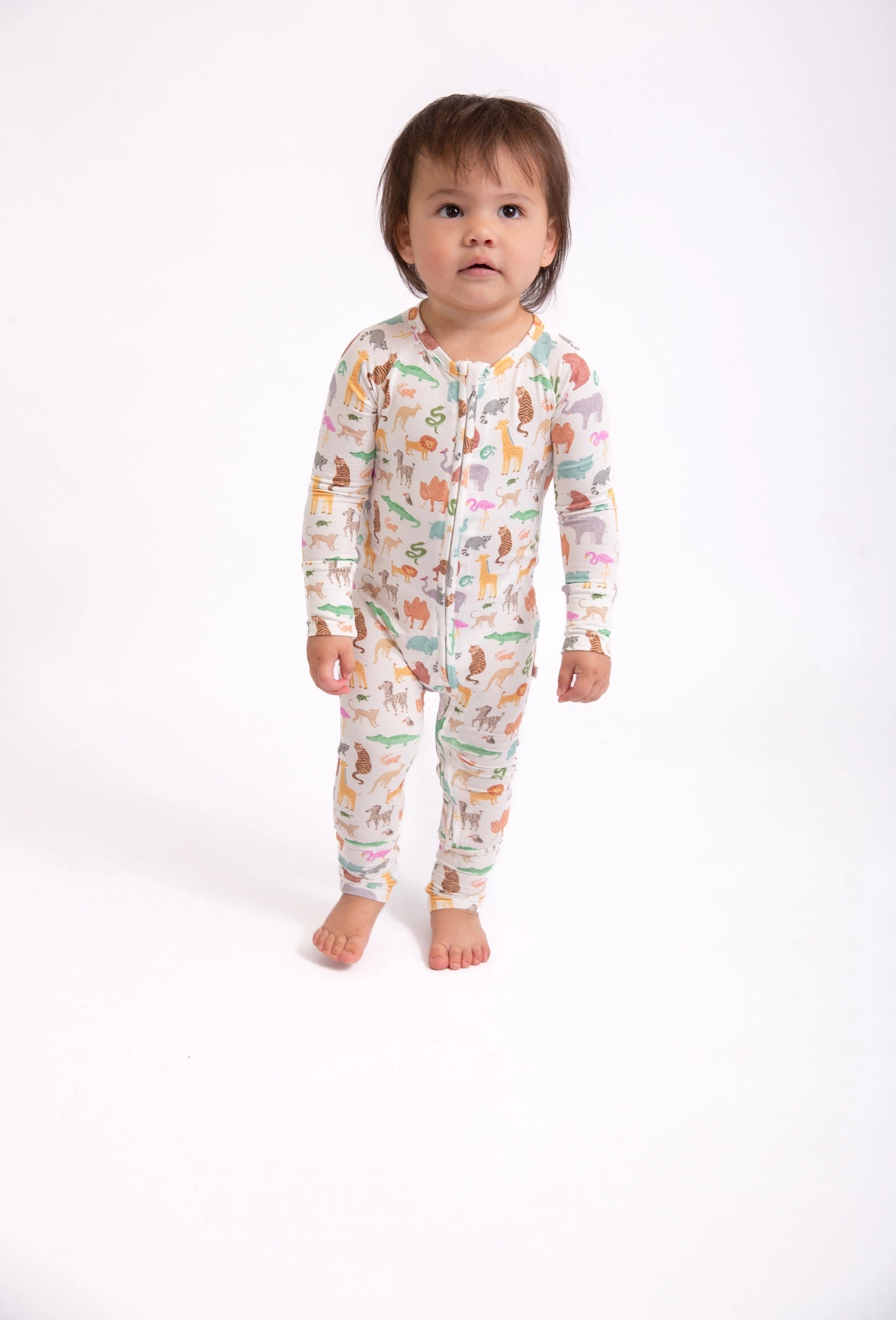 Zoo Crew Zip PJs