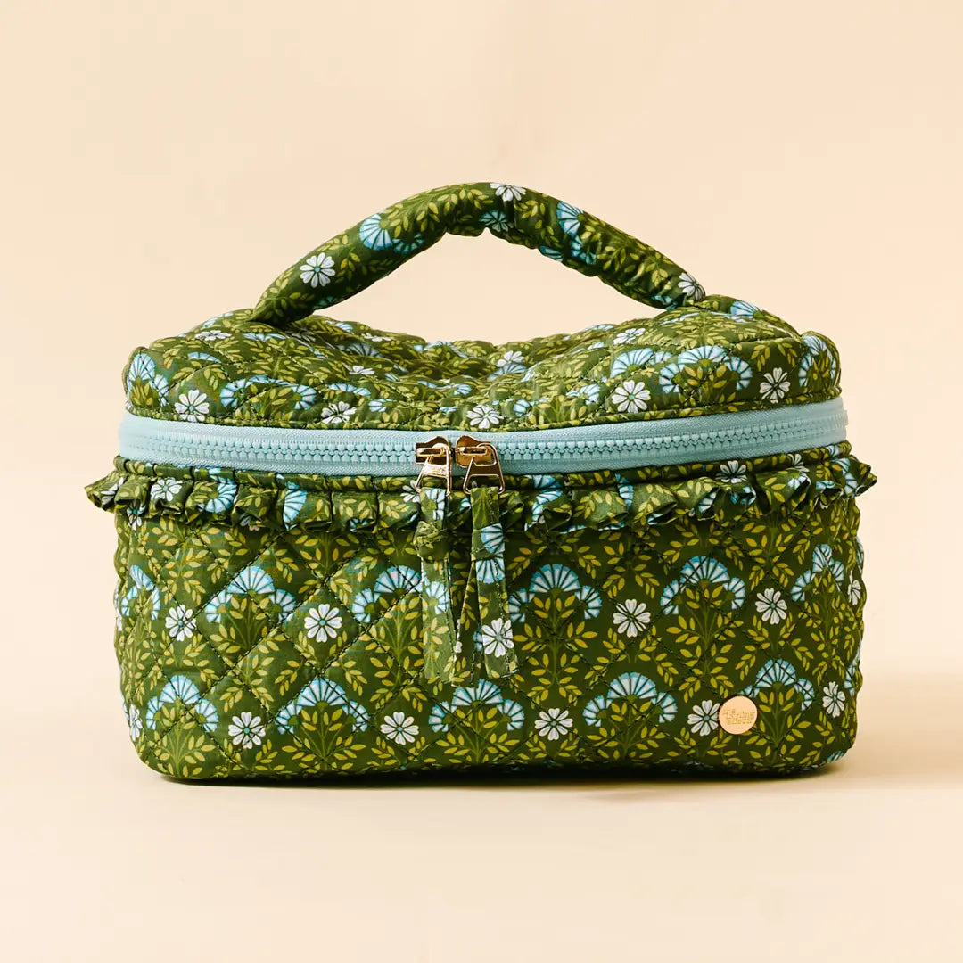 Glam & Go Quilted Cosmetic Bag
