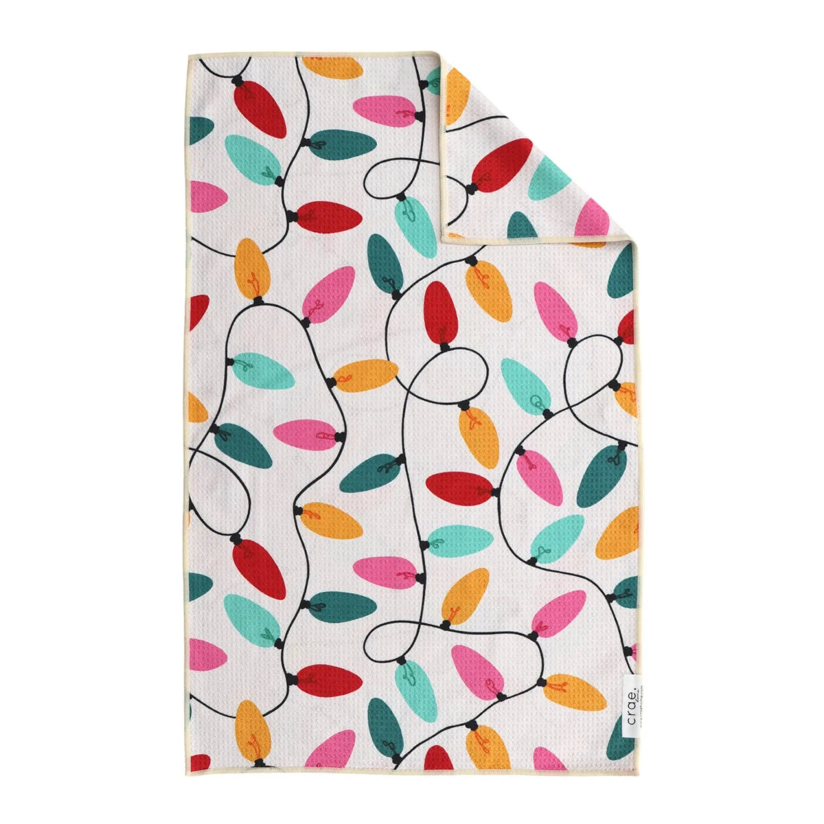 All Lit Up: Double Sided Hand Towel