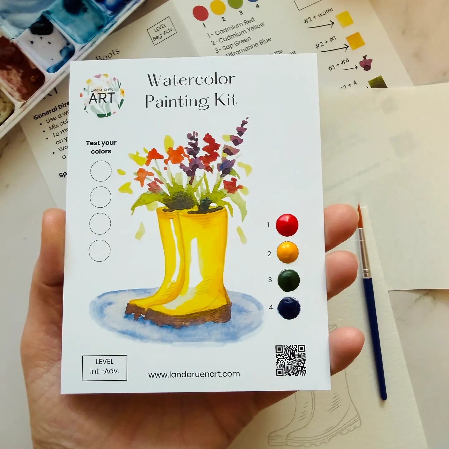 Watercolor Kits |Landa Ruen Art