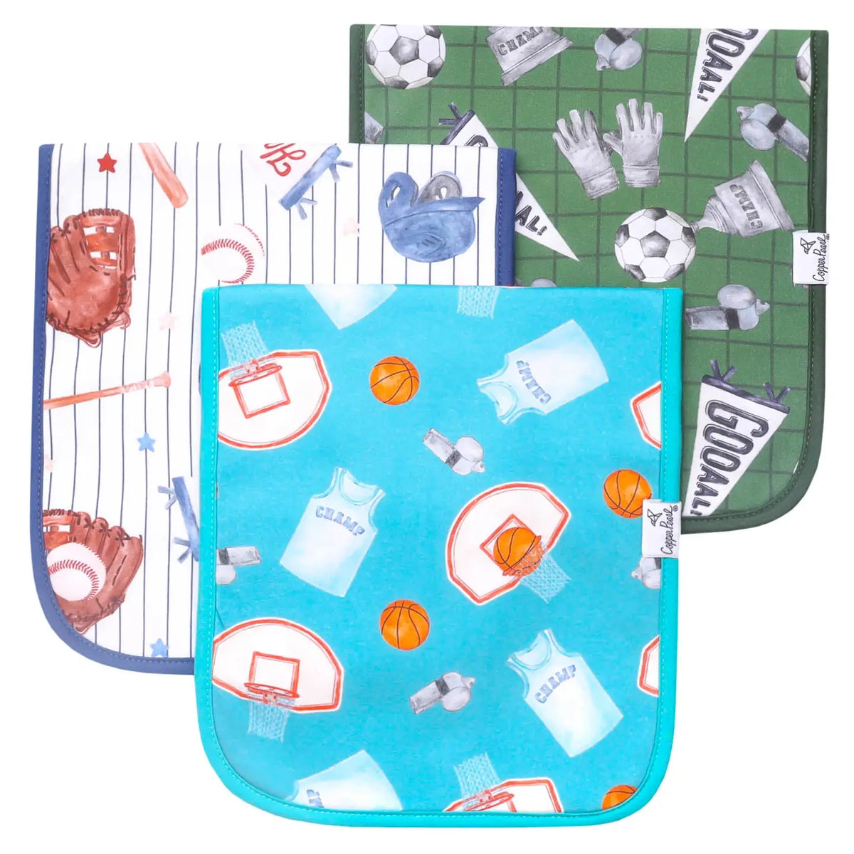All-Star Burp Cloths