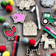 Diy Craft Kit - Barnyard Garland