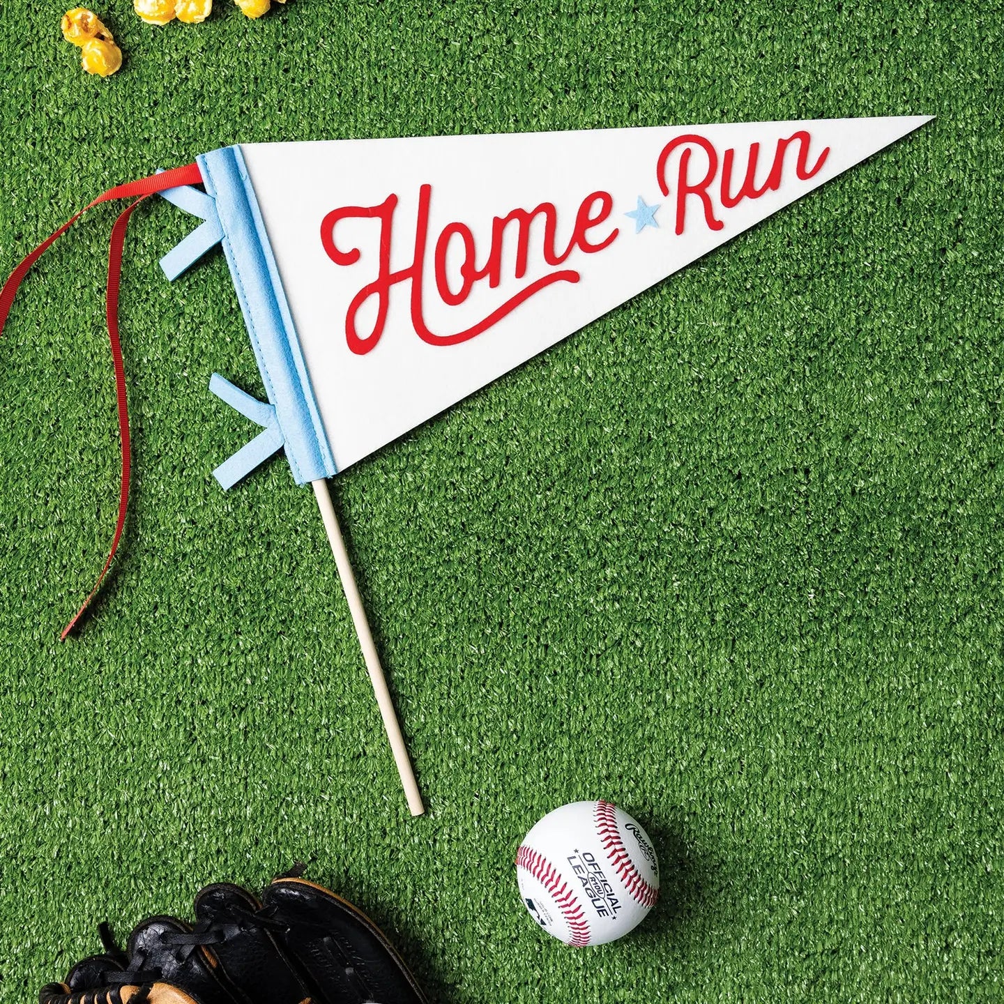 Baseball Felt Pennant Banner