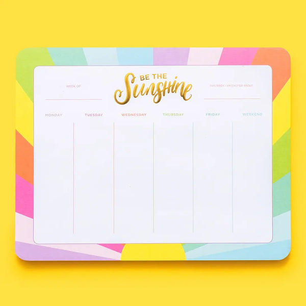Be the Sunshine Weekly Planner