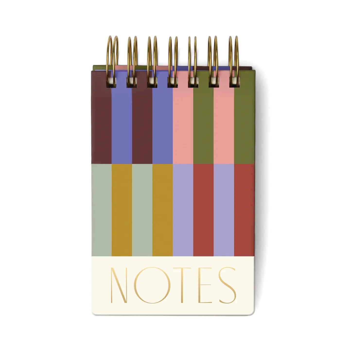 Chunky Notepad - Bold Multicolor Stripes