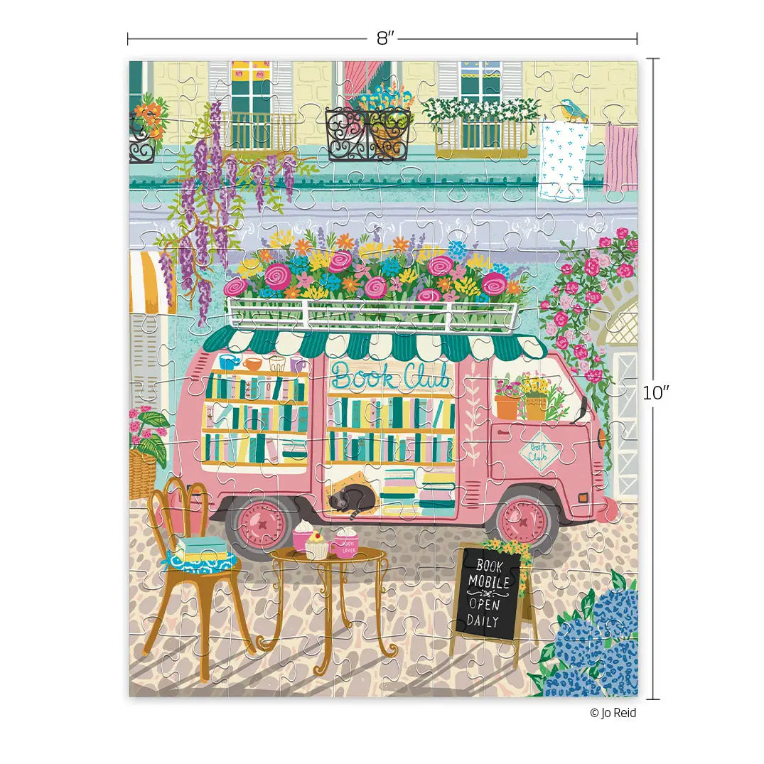 Mobile Book Club 100 Piece Puzzle Snax