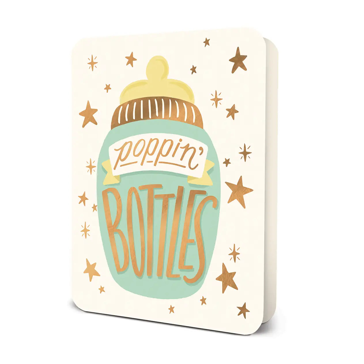 Poppin' Bottles Greeting Card