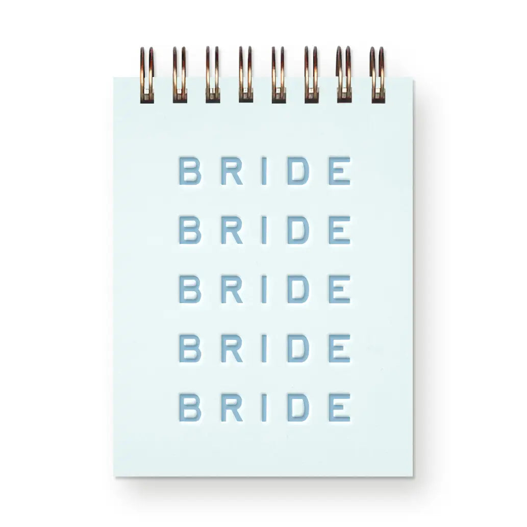 Bride Mini Jotter Notebook