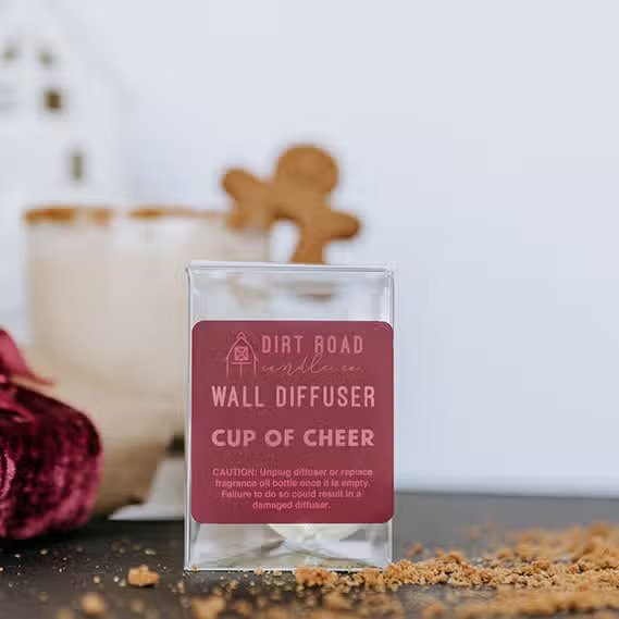 Dirt Road Candle Co Cup of Cheer Wall Diffuser Refill