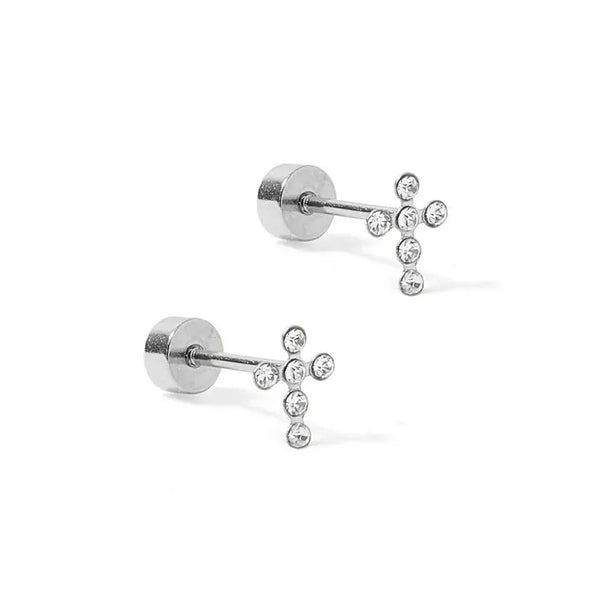 Clara Cross Silver