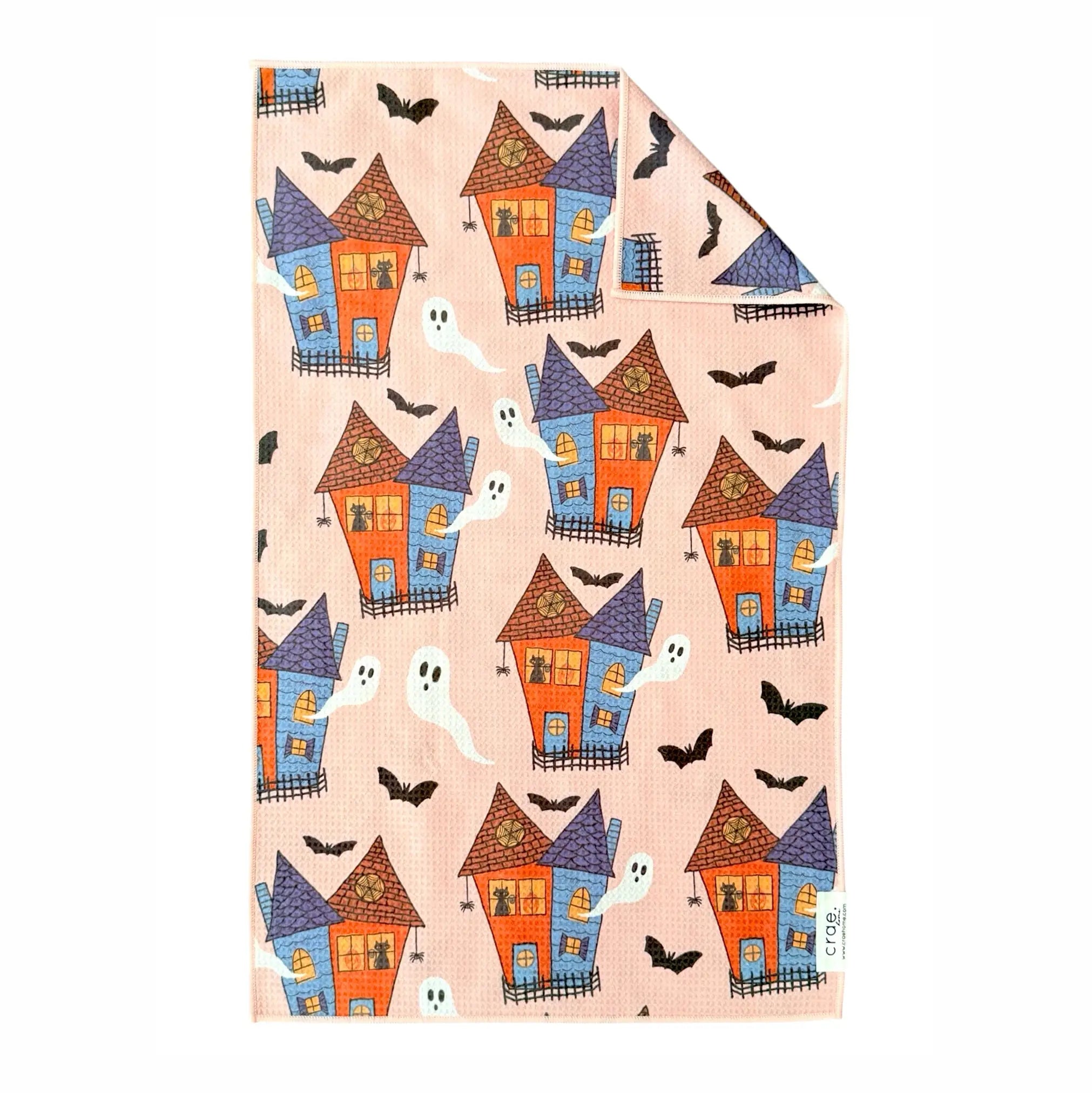 Cursed Cottage Double Sided Hand Towel