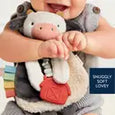 Itzy Friends Itzy Lovey Plush w/ Silicone Teether Toy