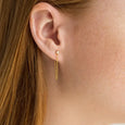 Crystal Chain Earring Set