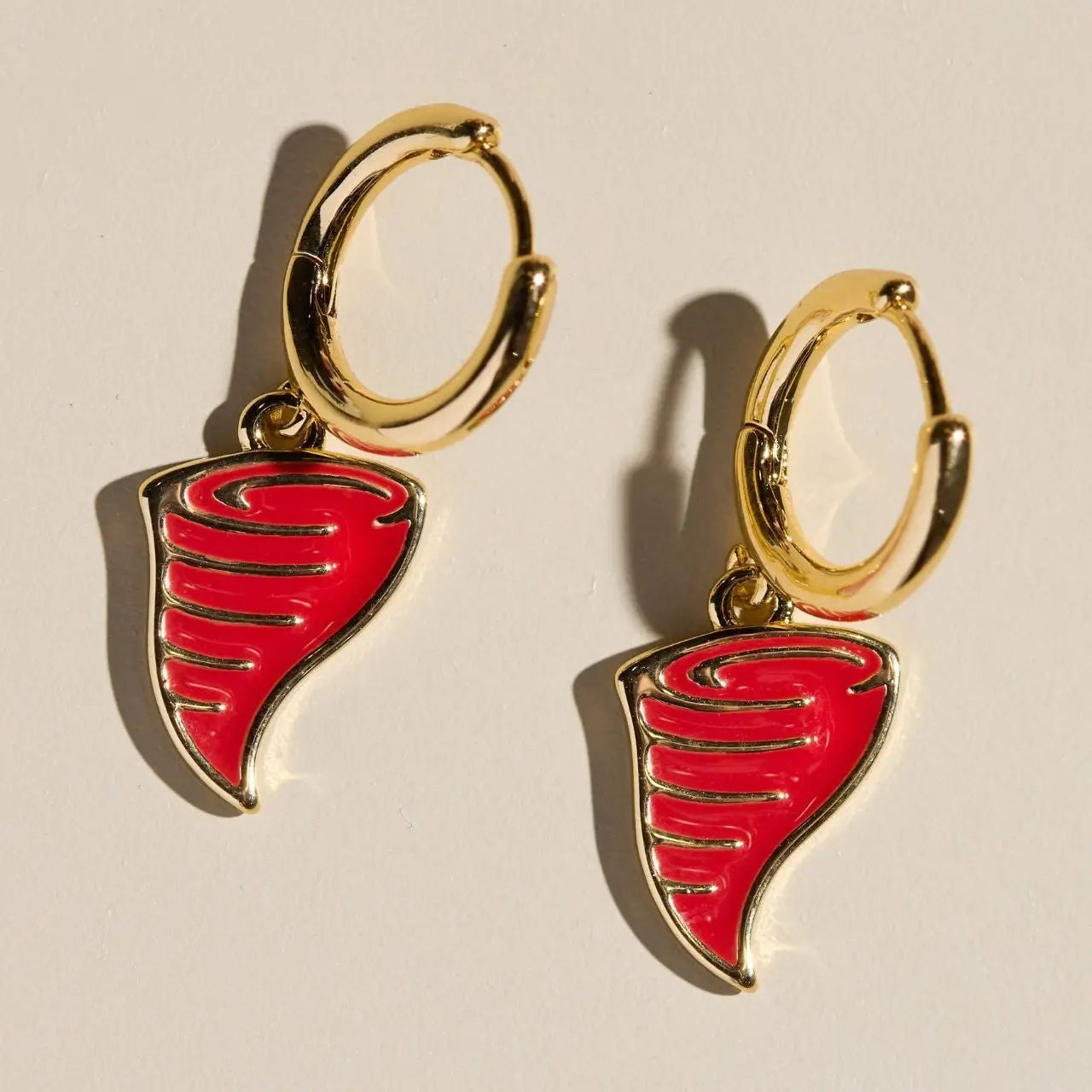 Iowa State University Cyclone Huggie Earrings