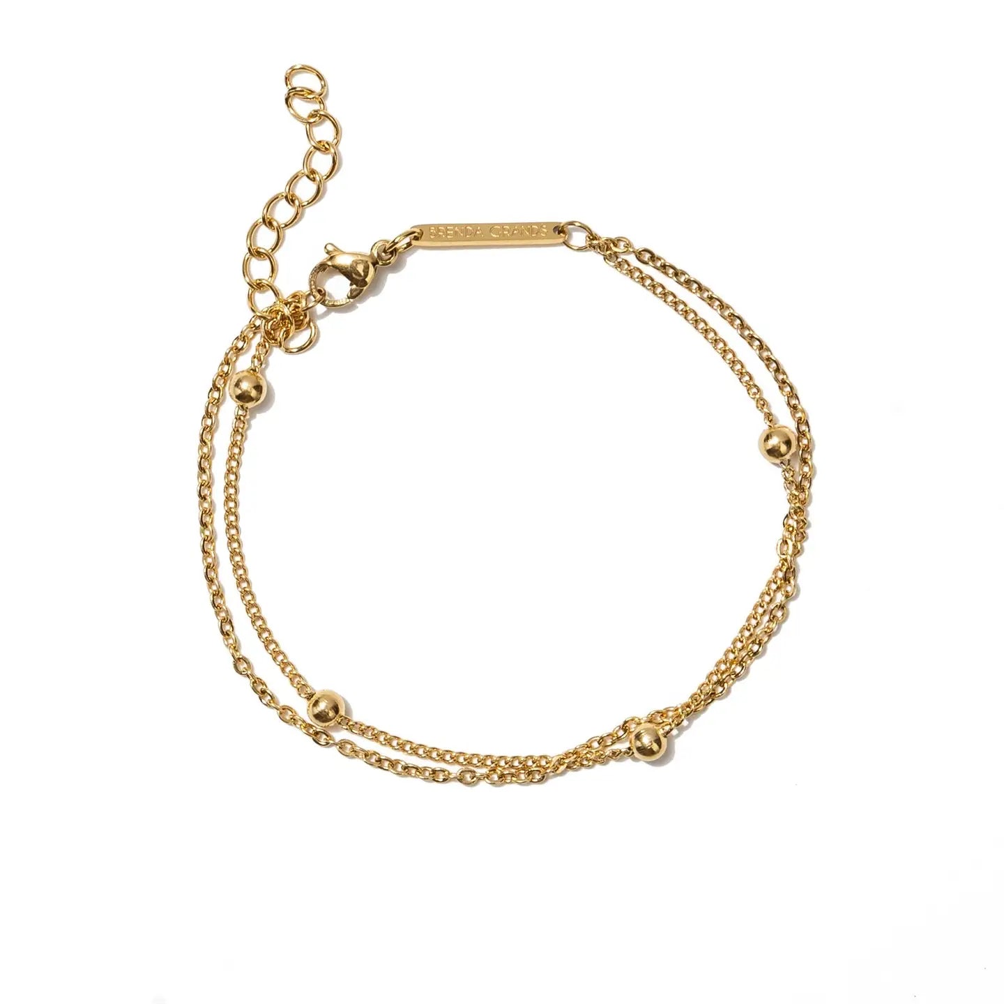 Waterproof Dainty Double Bracelet