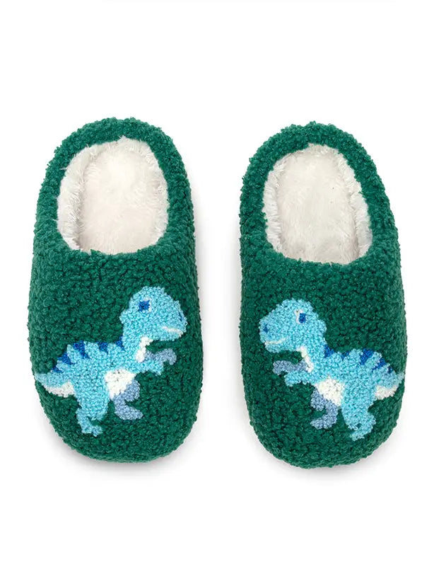 Kids Dino Slippers