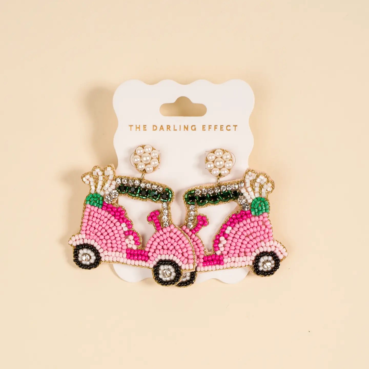 Golf Cart Earrings