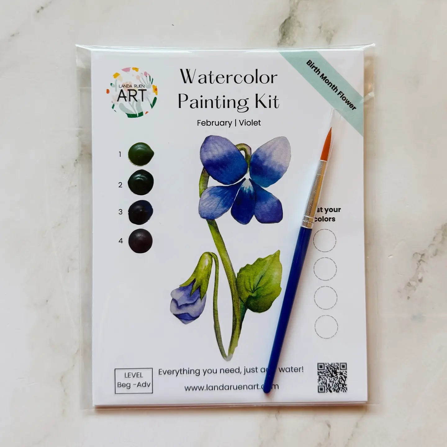 Watercolor Kits |Landa Ruen Art