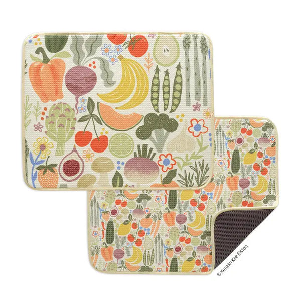 Farm Stand Dish Mat Set of 2