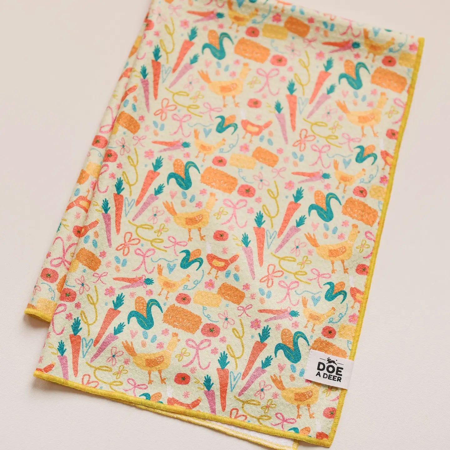 Farm Fresh Waffle Towel