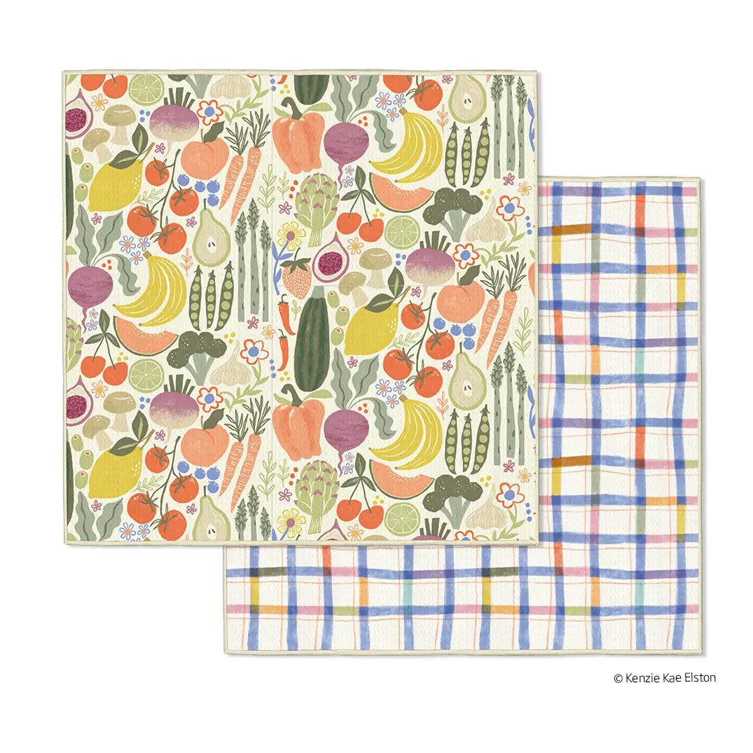 Farm Stand Microfiber Dishcloths