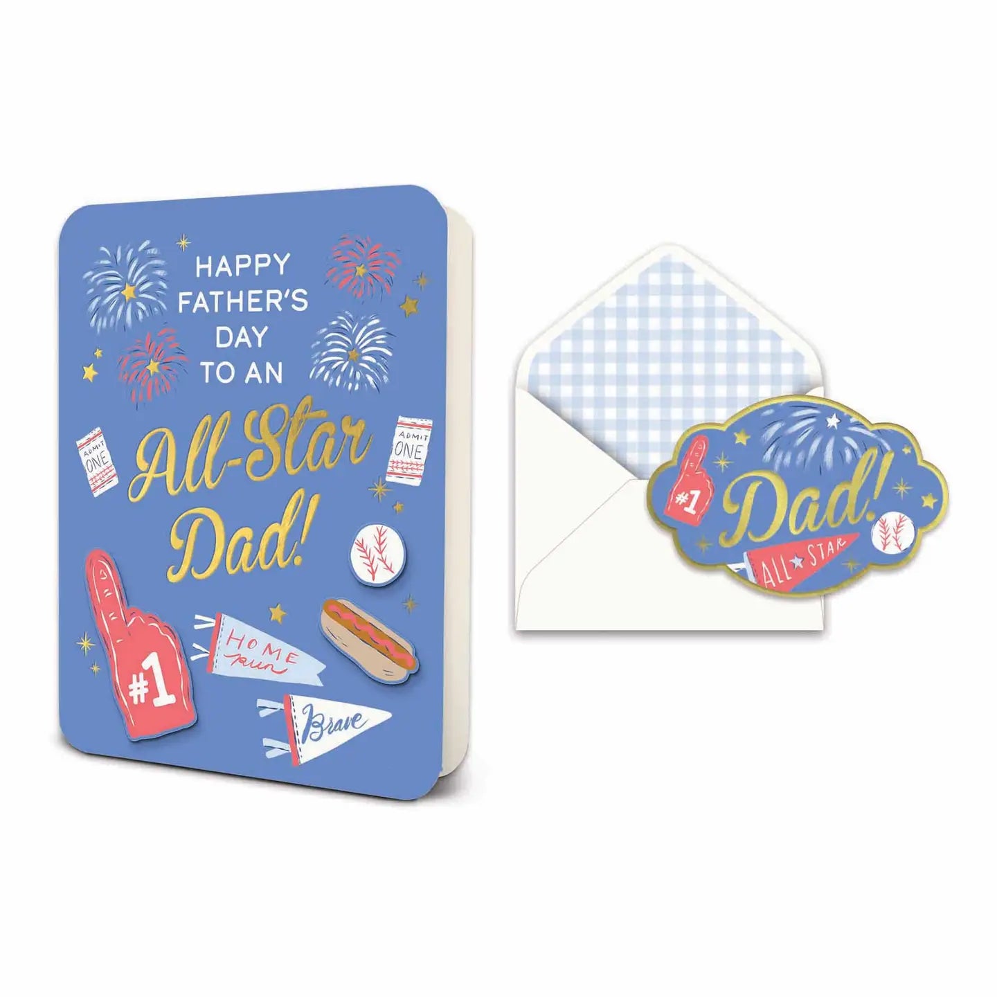 All-Star Dad Deluxe Greeting Card