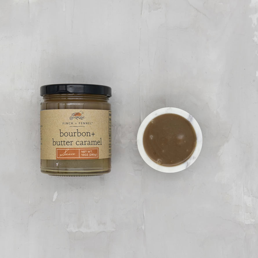 Bourbon + Caramel Sauce