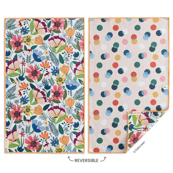 Fields of Flowers | Microfiber Kitchen Dish Towel