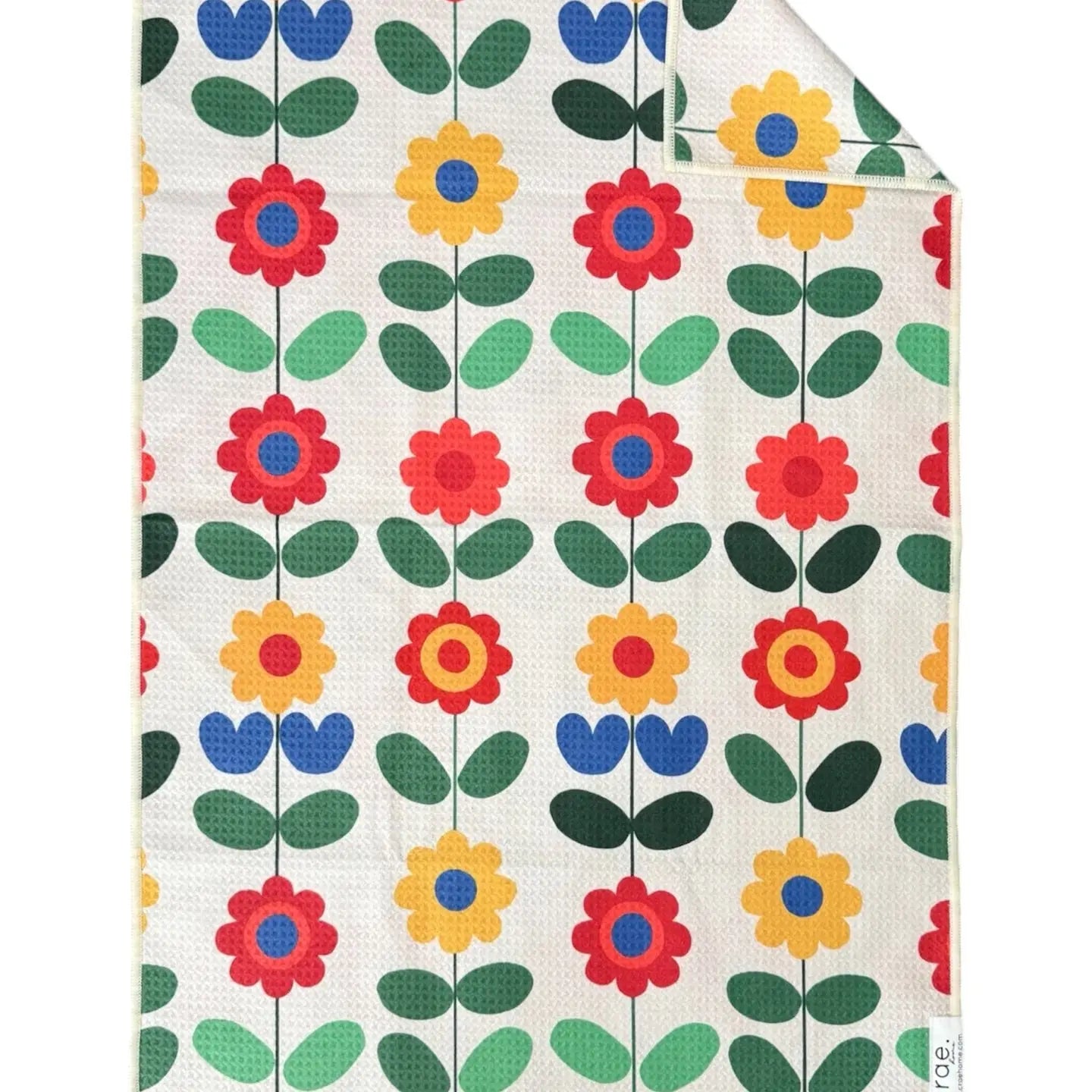Spring Flowers: Double Sided Hand Towel Crae