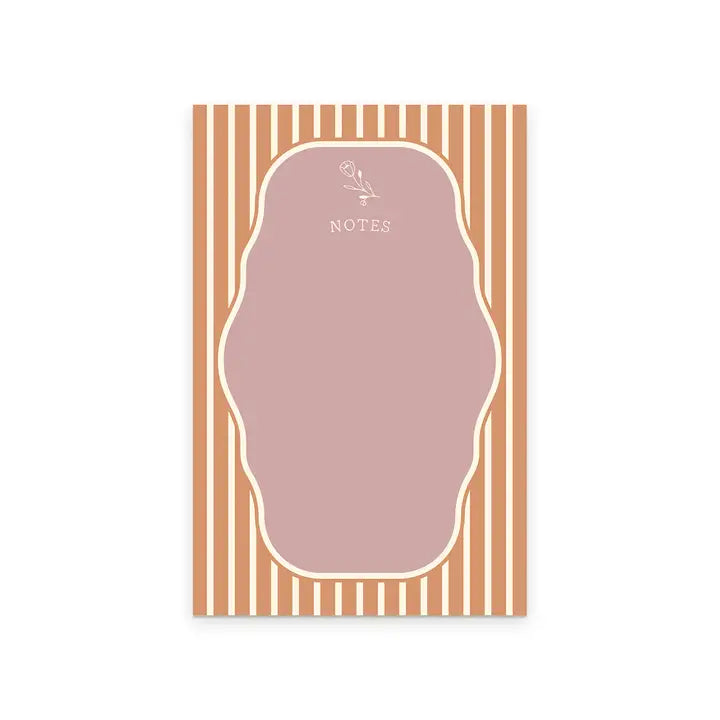 Framed Floral Notepad