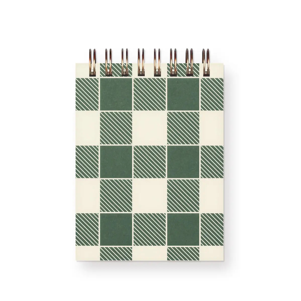 Gingham Holiday Mini Jotter Notebook