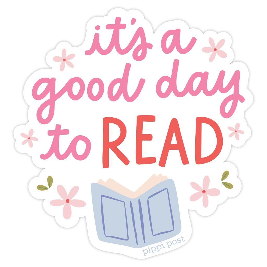 It's A Good Day To Read Book Lover Decal Sticker