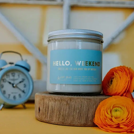 Hello, Weekend Candle