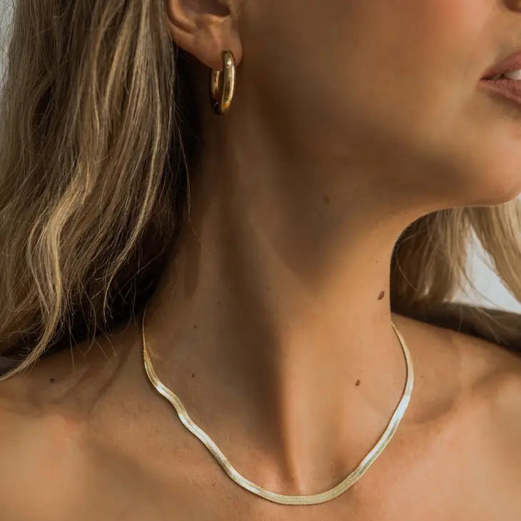 Brenda Grands Herringbone Necklace