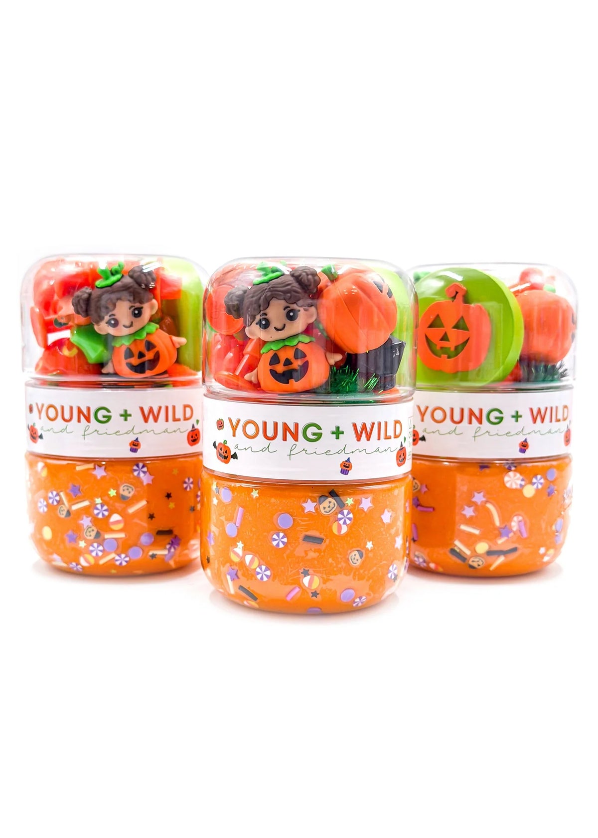 Halloween Grab & Go Play Dough Kits