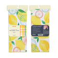 Lemon Plaid Microfiber Kitchen Dish Cloth