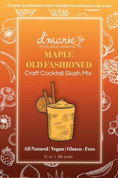 Maple Old Fashioned Cocktail Slush by D'Marie