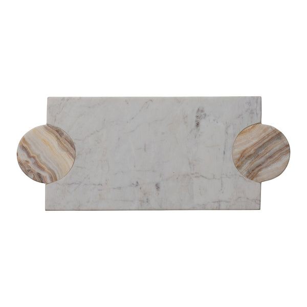 Marble Cheese Board 19" X 8"
