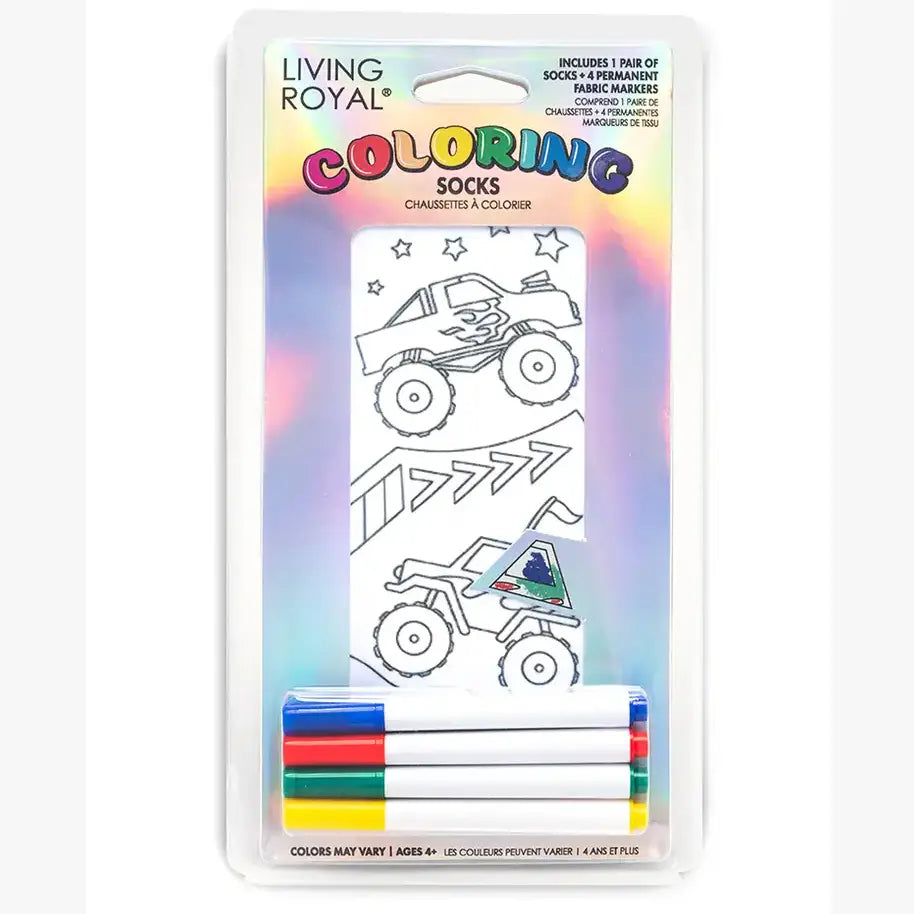 DIY Ankle Socks Coloring Kit