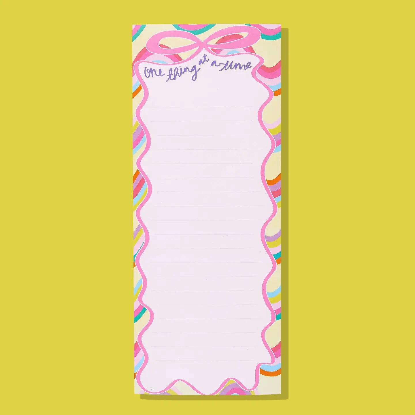 One Thing at a Time List Pad