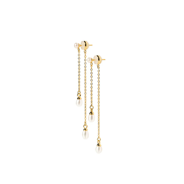 Brenda Grands Pearl Drop Earrings