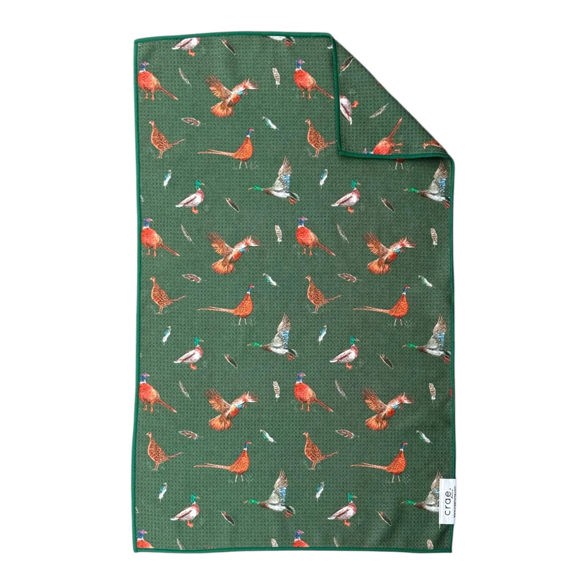 Pheasant: Double-Sided Hand Towel