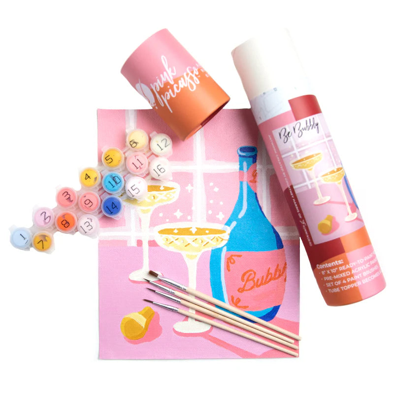 Paint By Numbers Kit-Pink Picasso